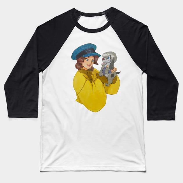 Anastasia Baseball T-Shirt by Aoianime